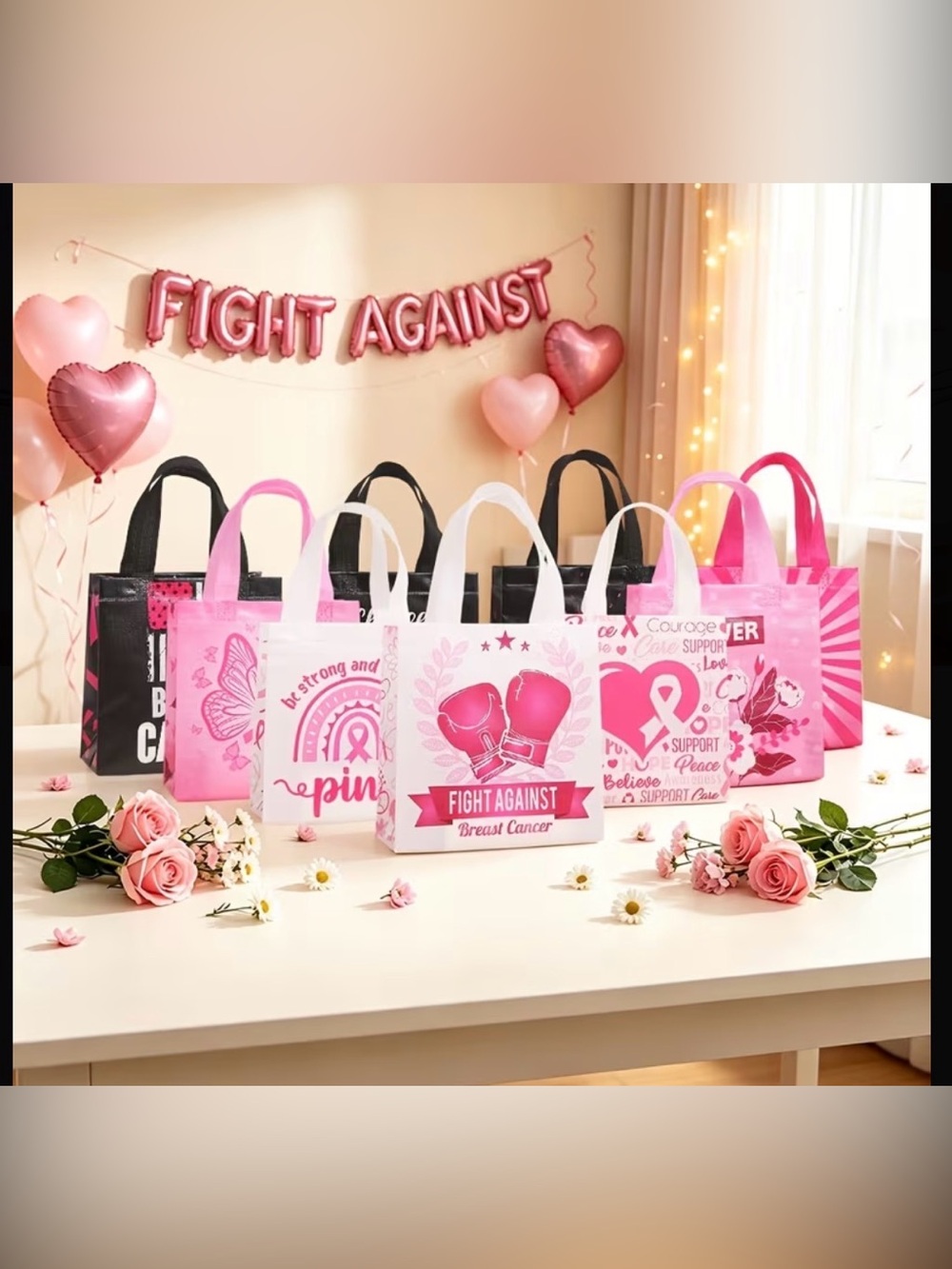 10/7 @ 3 PM🎗️Breast Cancer Awareness Gift Bags🛍️Game~Lux & Designer Essentials 🎀